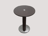round wood table