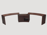 search bar and printed stand